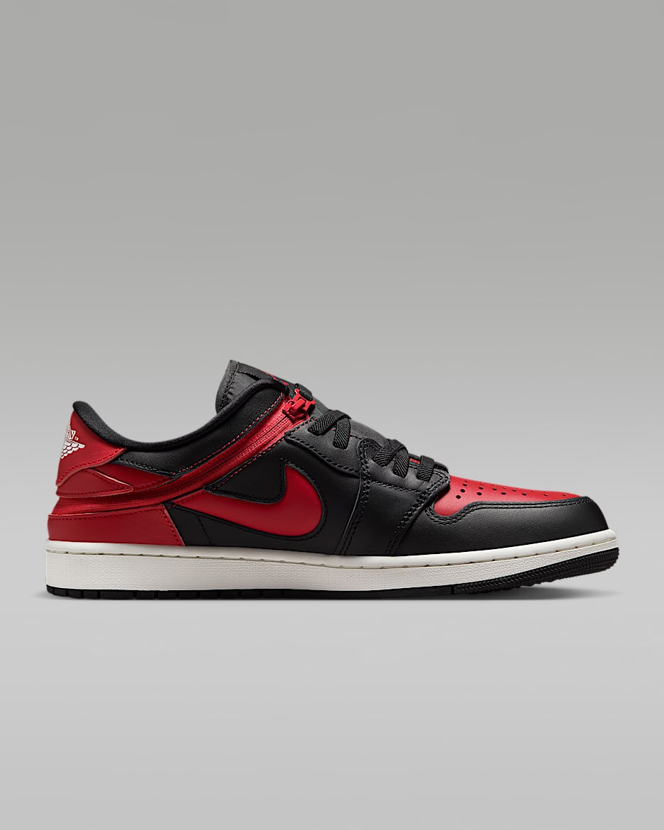 Red black and white jordans 1 store